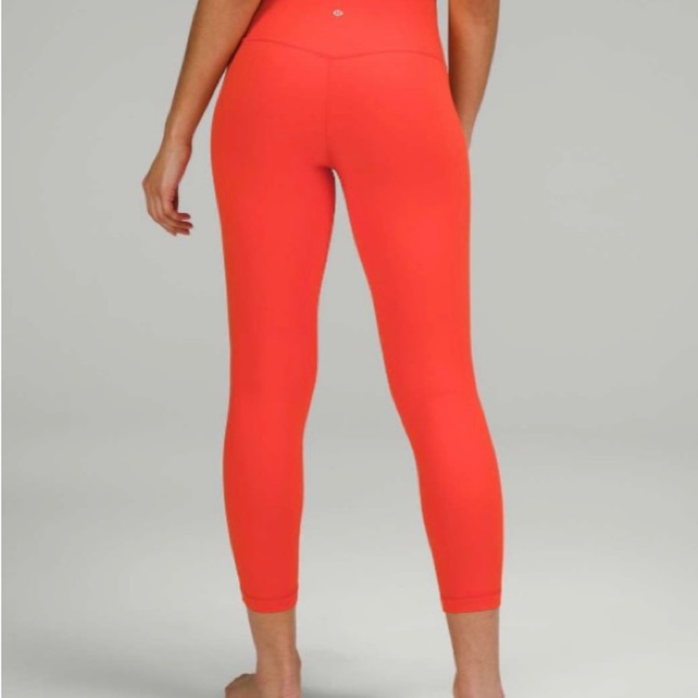 💥SOLD💥 Lululemon Solar Orange Align Leggings